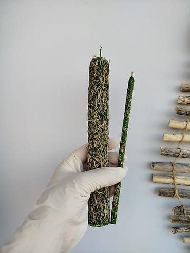 yataq desti islenmis: Şam Arı mumu — 4