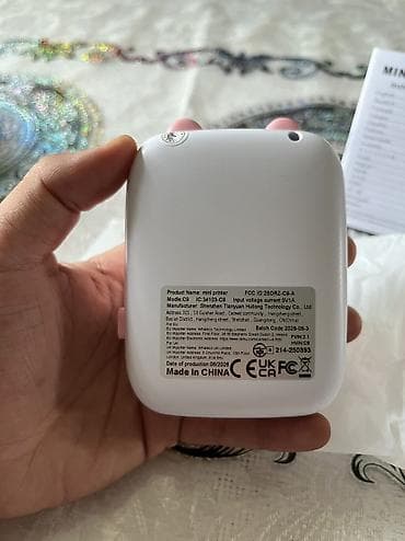 yeni modem: C9 Portativ Mini Termal Printer Simsiz BT 200Dpi Foto Etiket və s — 7