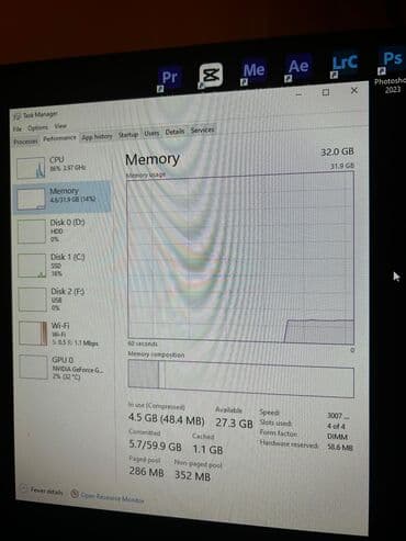 vətən komputer: 1800 azn 2x 27 inc monitor, 180 hz, 10 bit, İPS, + PASTAFKA — 9