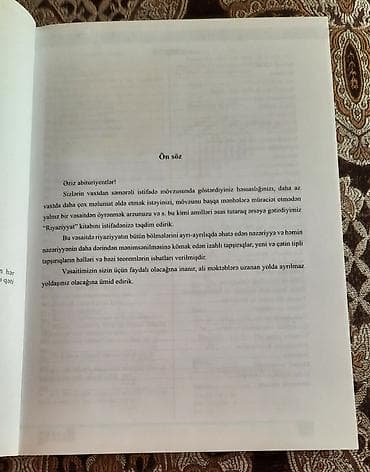 explore smart samokatları: Riyaziyyat qayda kitabı satılır.Yenidir.Qiymət:8AZN — 2