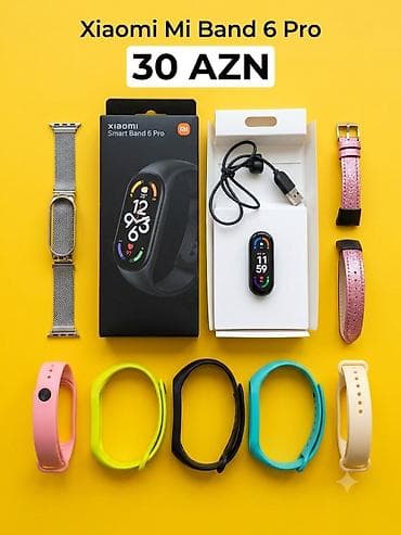 Yeni, Smart qolbaq, Xiaomi, rəng - Qara