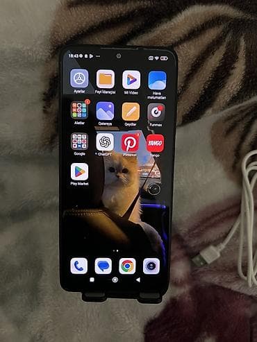 telfonlar yeni: Redmi Note 11 Pro, 128 GB, rəng - Qara, Barmaq izi, Face ID — 3