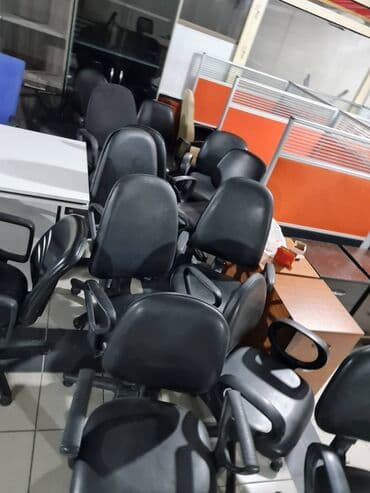 ay şəkilləri: İşlənmiş, Təkərli, Qolları tənzimlənmir, Dəri — 6