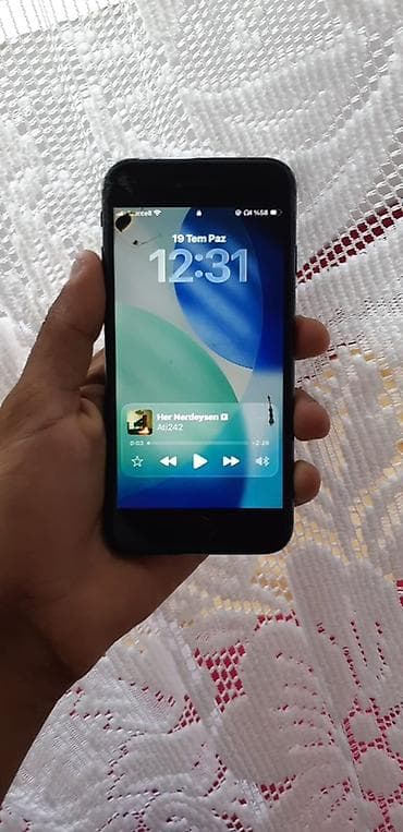 barter iphone: IPhone SE, Qara, Barmaq izi — 1