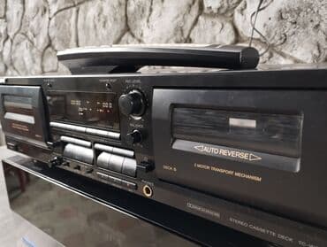 səs yazma: Harman kardon səsgücləndirici,SONY kasset Deka,Hər 2si əla — 6