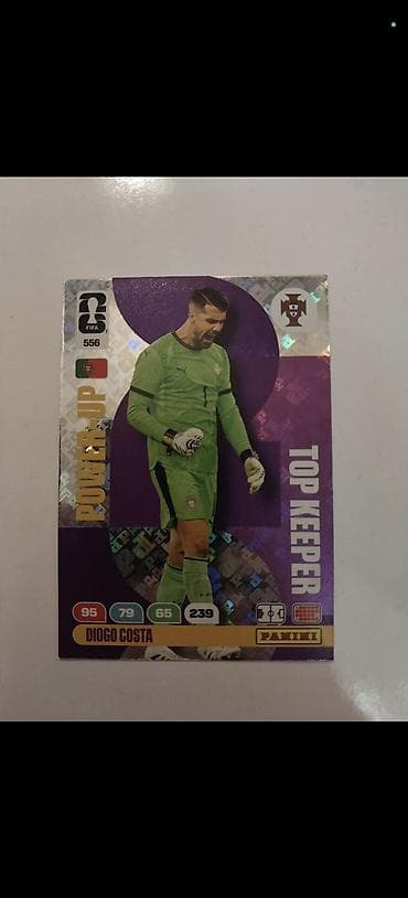 santos: Panini futbol kolleksiya kartı – “Top Keeper” seriyası - Oyunçu: Diogo — 1