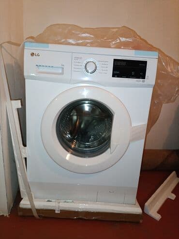 islenmis qaz peci: Paltaryuyan maşın LG, 6 kq, Yeni, Avtomat, Qurutma var, Kredit yoxdur, Ünvandan götürmə — 2
