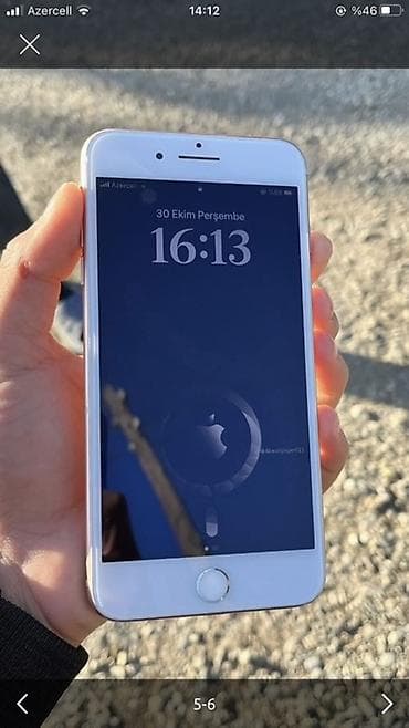 smart tv box: IPhone 8 Plus, 64 GB, Qızılı, Qırıq, Barmaq izi — 3