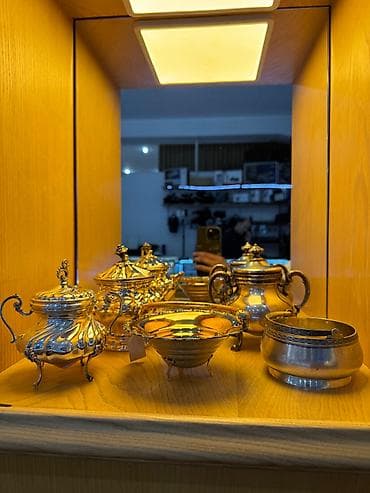 zergerlik: Gümüș əşyaların yüksək qiymətə alışı — 1