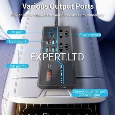 kondisioner satilir: 12V və 24V-işləyən LCD ekranlì invertorlar satılır. İnvertorları bütün — 3