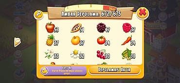 Hay Day hesabı – inkişaf etmiş ferma - Səviyyə: 56 - Oyun içi valyuta — 2