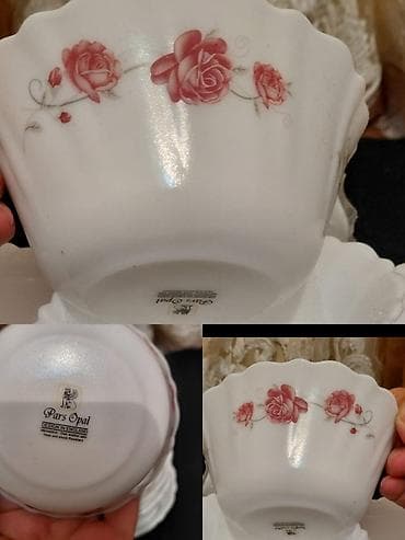 qazan tavalar: Qazan, rəng - Qırmızı, Paslanmayan polad, Türkiyə — 10