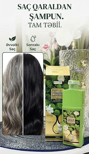 uzun saç: Şampun For white hair — 4