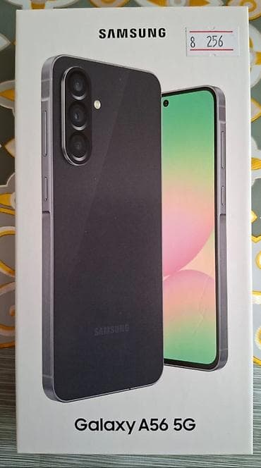 TV və video: Samsung Galaxy A56 5G, 256 GB, rəng - Qara — 1