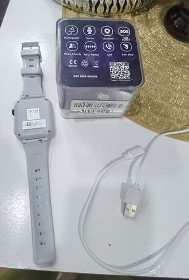 elektron saat oyrənmək: İşlənmiş, Smart saat, Smart, Suya davamlı, rəng - Boz — 4