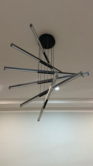 светодиодное табло бегущая строка: Led Çılçıraq, 4 və daha çox lampa, Metal — 11