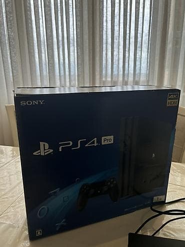 el konsolu: Sony PlayStation 4 Pro oyun konsolu - Model: PS4 Pro - Yaddaş: 1 TB — 4