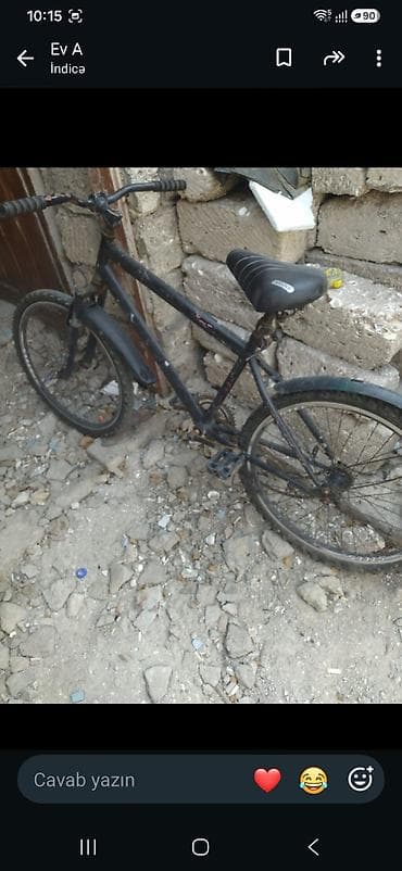 İşlənmiş Şəhər velosipedi 26", sürətlərin sayı: 1, Ünvandan götürmə — 2