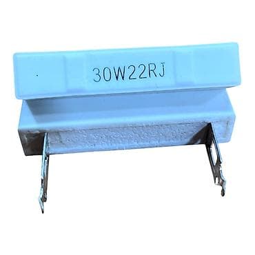 Məhsul: Seramik güc rezistoru – 30W 22Ω (işarə: 30W22RJ)