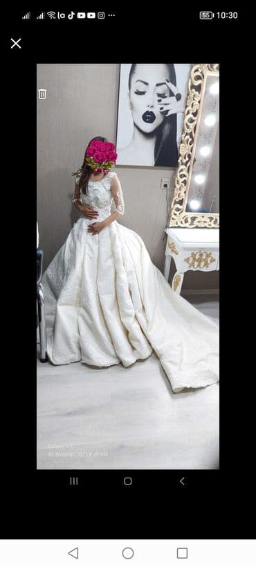 ziyafet geyimi per page 100: Gelinik satlır tecil ‼️🔴100 azn erazi bine defekdi yoxdı — 3