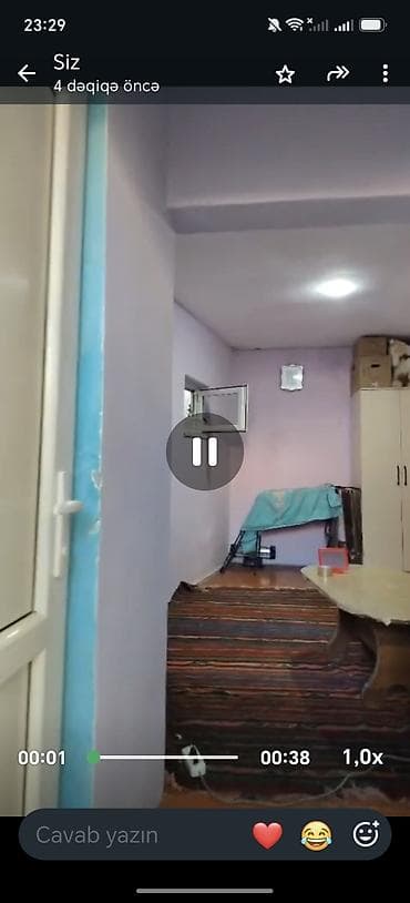 kiraye ehmedli: Kirayə üçün kiçik, səliqəli mənzil - Plan: 1 otaqlı studio tipli — 1