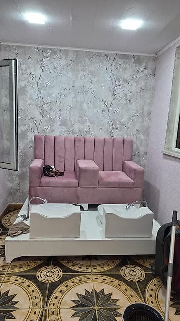 - 2 nəfərlik pedikür stolu – salon avadanlığı - Aşağı hissədə iki
