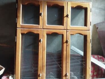 ev dekor: Taxta qapılar dəsti - Material: tam ağac (taxta), klassik panel və — 6