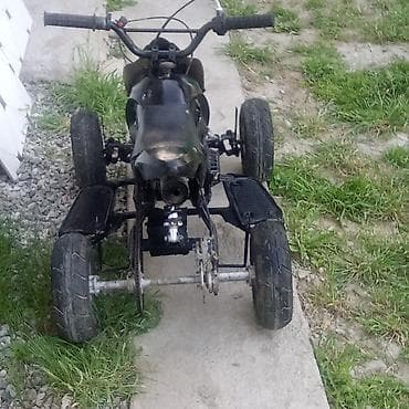 met: Mini ATV kross kvadrosikl - Rəng: qara, kompakt korpus - Mühərrik — 2