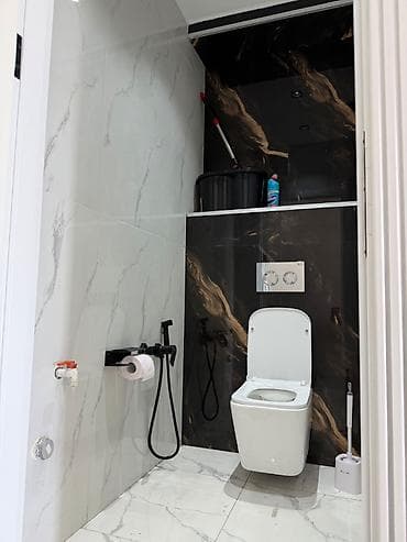 basenili evler: Qara-Qarayev metrosunun duz yani. 3 otaq 116 kv. Menzil 19 mertebenin — 2