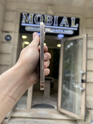 iphone xs pro max: IPhone 16 Pro Max, 256 GB, Desert Titanium, Zəmanət, Simsiz şarj, Face ID — 7