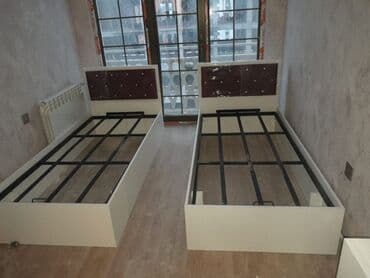 genc qiz otagi: Oğlan və qız üçün, Yeni, 2 təknəfərlik çarpayı, Dolab, Termo — 3