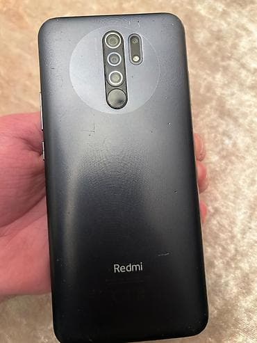 iphone 16 az: Redmi 9, 32 GB, rəng - Boz, Qırıq — 2