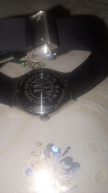 Aksesuarlar: Hublot Big Bang (Geneve) qol saatı - Korpus: paslanməz polad, parlaq — 1