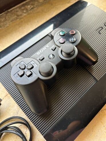 PS2 & PS1 (Sony PlayStation 2 & 1): Azərbaycan: Satılır: Sony PlayStation 3 Super Slim (CECH-4012B — 2