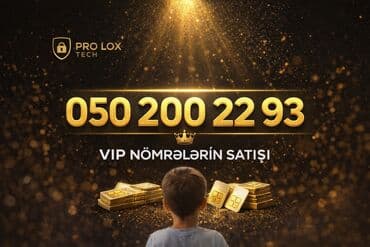 VIP nömrələrin satışı – Pro Lox Tech Xüsusi, yadda qalan mobil