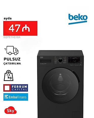 samsung galaxy j8: Paltaryuyan maşın Beko, 7 kq, Yeni, Avtomat, Qurutma var, Kredit var, Pulsuz çatdırılma — 1