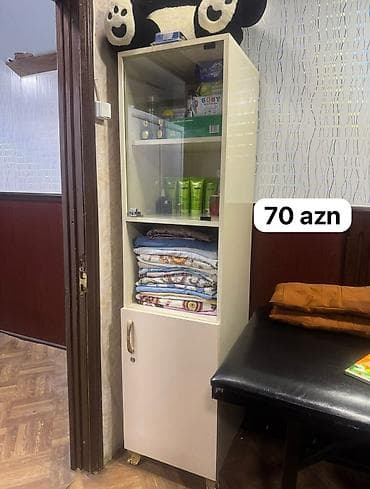 gozellik salonu mebelleri satilir: Gözəllik salonu avadanlıqları və mebelləri 1) Metal seyf/dolab – qara — 5