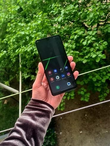6s iphone: Samsung Galaxy A41, 64 GB, rəng - Göy, Sensor, İki sim kartlı, Face ID — 6