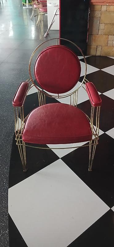 retro mebel: Металл, Кожа — 4