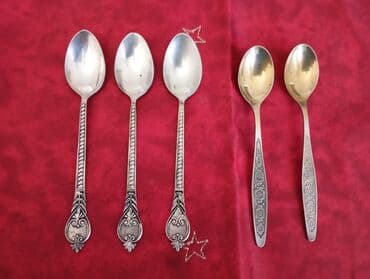 toxumaq üçün saplar: Məhsul: Metal qaşıqlar dəsti, bir ədədi 5 AZN Təsvir: - Şəkillərdə — 4