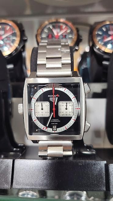 TAG Heuer Monaco avtomatik kişi saatları - Korpus: kvadrat formada — 5