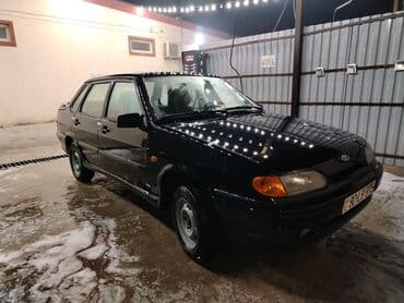 запчасти на опель вектра: LADA 2115 Samara sedan - Korpus: 4 qapılı, qara rəng, aerodinamik — 2