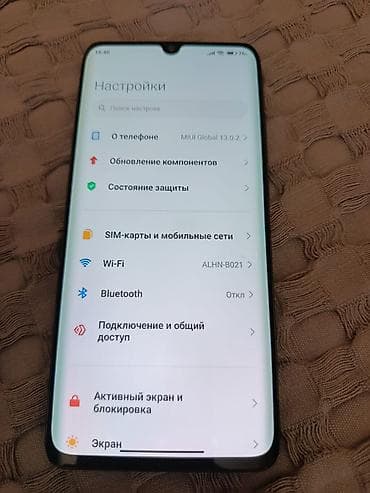 xiaomi pad: Xiaomi Mi Note 10, 128 GB, rəng - Mavi, 
 Sensor, İki sim kartlı, Face ID — 2