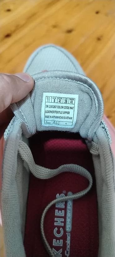 kisi ayaqqabi: Skechers kişi krosi - Model: SN 155287, rəng kodu: NAT - Ölçü: EUR 41 — 3
