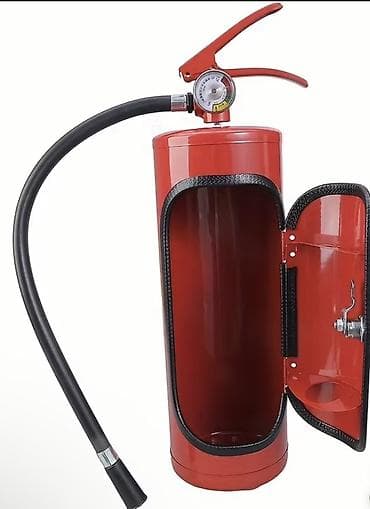 yanğınsöndürən balon: Unikal gizli mini-bar – yanğınsöndürən görünüşlü metal şkaf - Dizayn — 2
