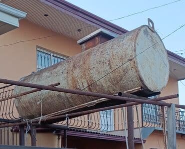 2 tonluq su çəni: Bak, Metal — 2