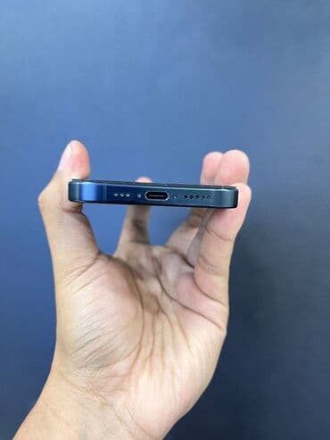 Mercedes-Benz: IPhone 15 Pro, 256 GB, Blue Titanium, Face ID — 2