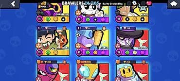 ucuz nintendo switch: Brawl Stars hesabıdır.Hesab satılır.Bir dəfə bpp açilib — 5
