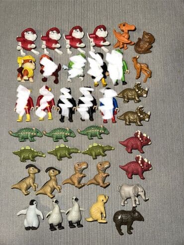 Muxtelif nov kinder surprise oyuncaqlari ( Paw Patrol, Playmobil