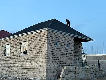 vila evler: Binə bolluqda təcili satılır 3 otaqlı ev təmirsizdi qiymət 43 min — 2
